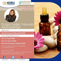 DOĞAL SAĞLIK YOLUNDA AROMATERAPİ