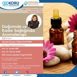 DOĞUMDA VE KADIN SAĞLIĞINDA AROMATERAPİ